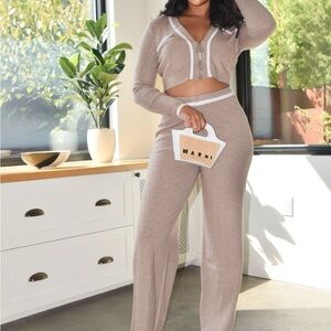 Marni Tan Women's Knit Set